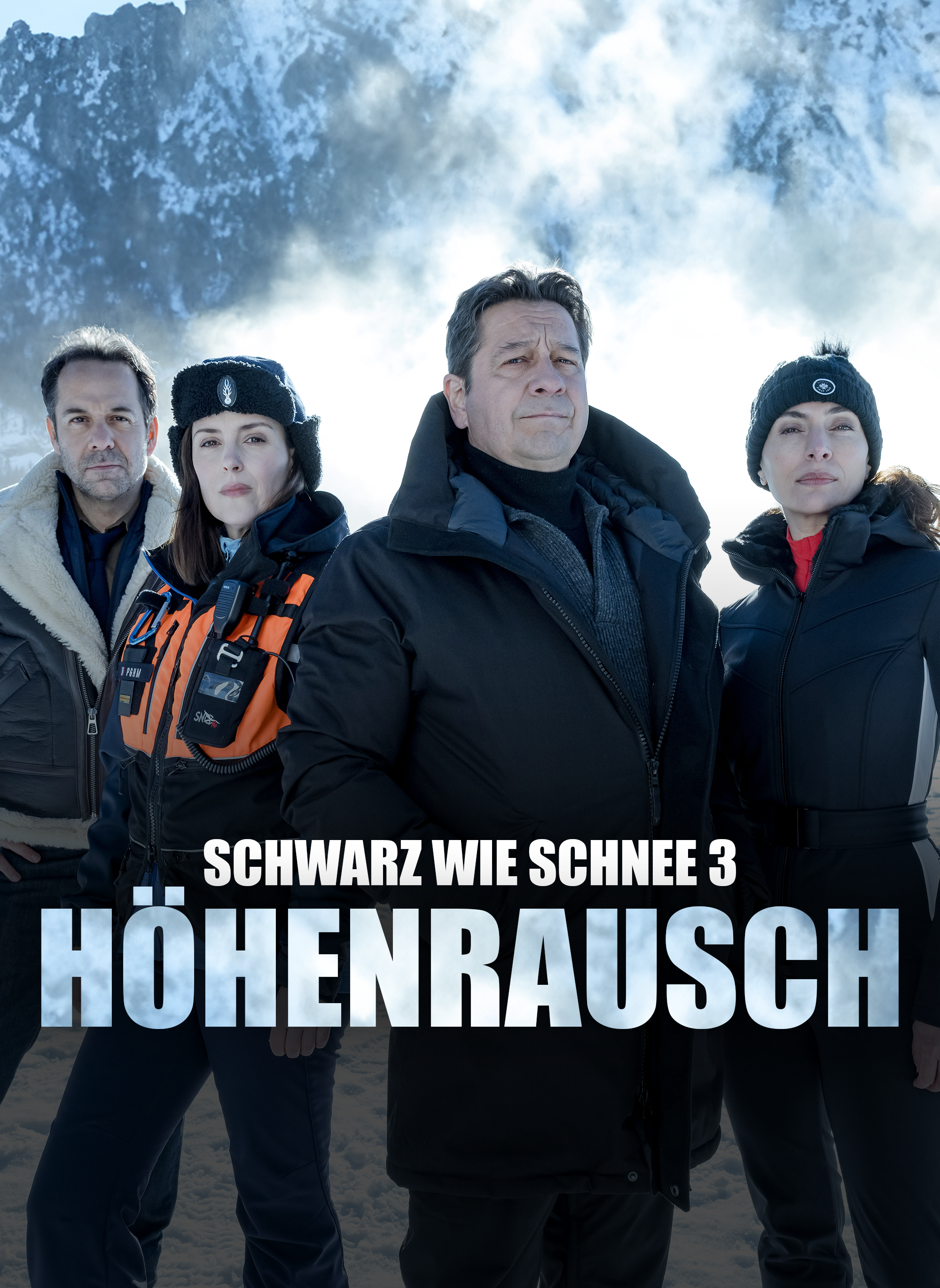 Cover zum Film: Schwarz wie Schnee 3 - Höhenrausch - Teil 3 des Crime-Thrillers SCHWARZ WIE SCHNEE:
Rachefeldzug in den Alpen